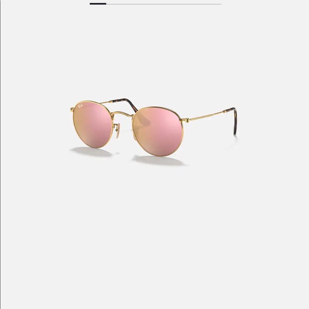 Rayban Round Flat Lens Sunglasses